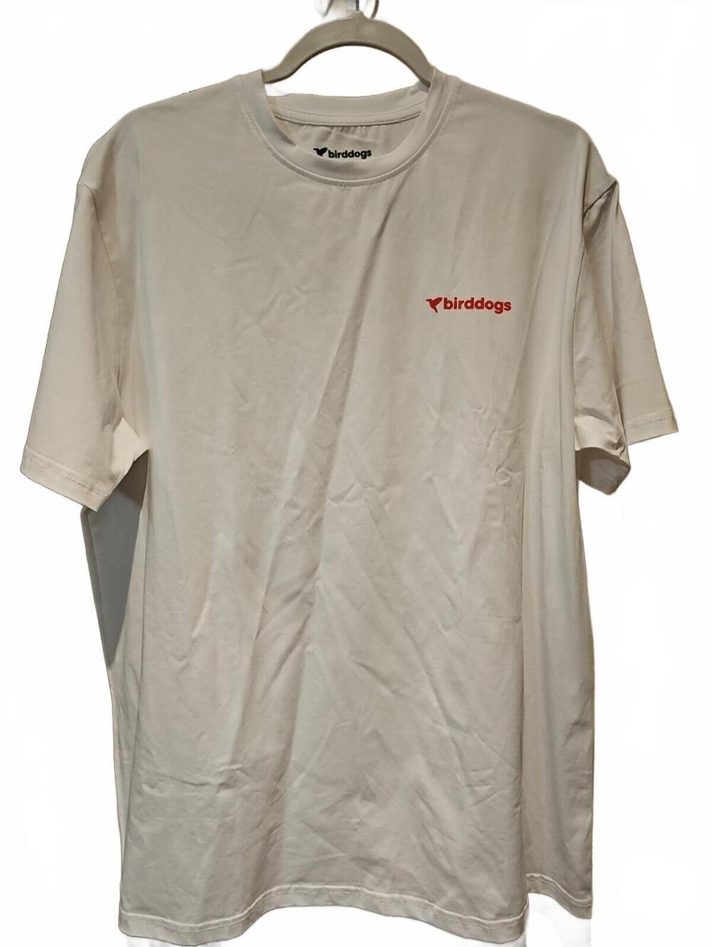 Birddogs Men’s White Tshirt Size XL Stretch Graphic On Back